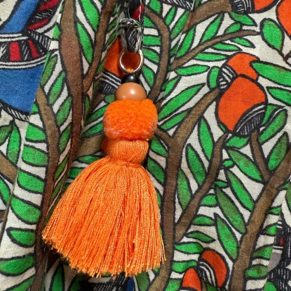 Tory Burch Embroidered Tunic / Dress / Cover Up